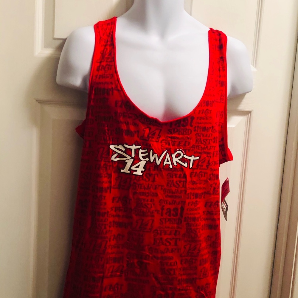 Tony Stewart Tank Top(New with tags) Bin 7